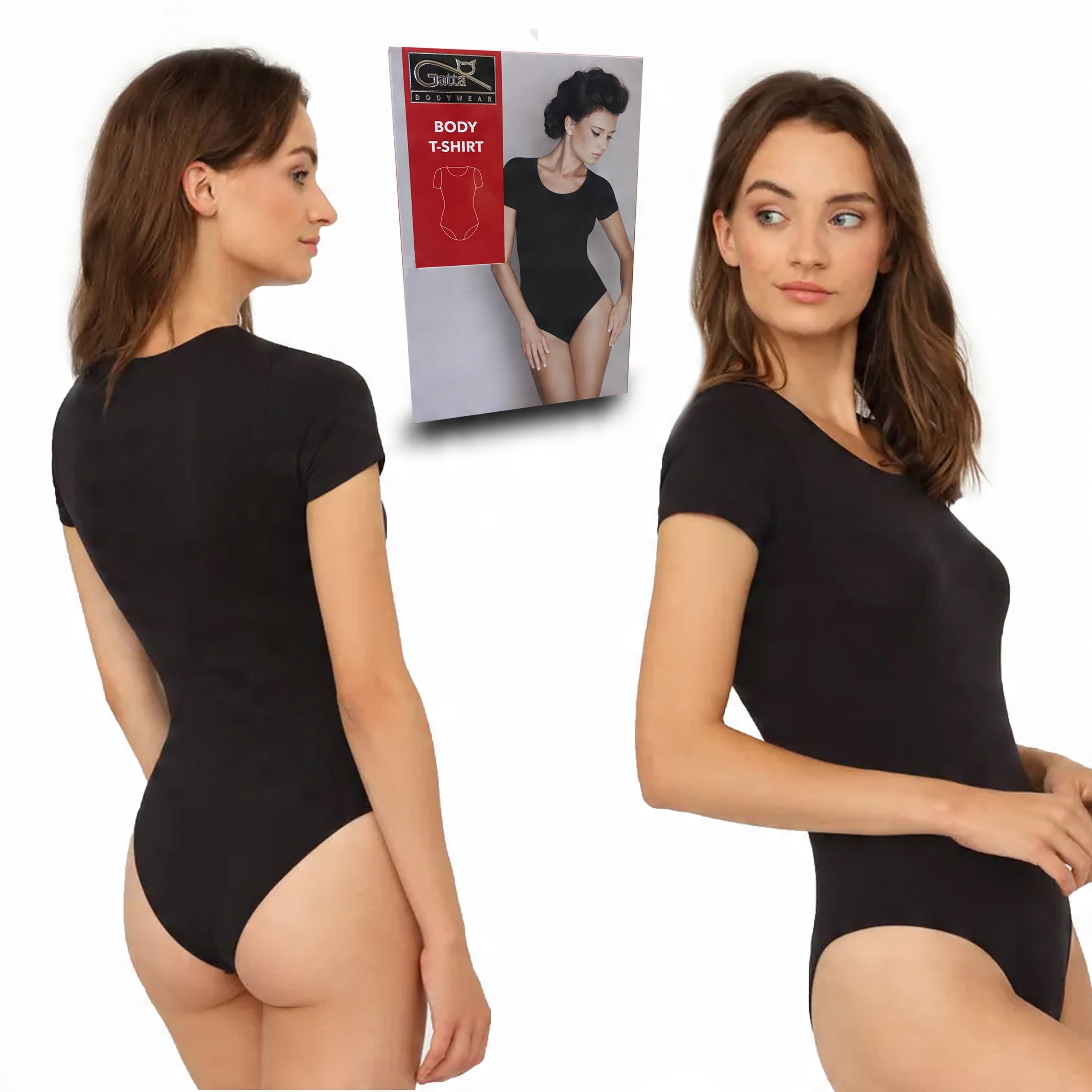 

body bezszwowe krótki rękaw Gatta T-shirt , S