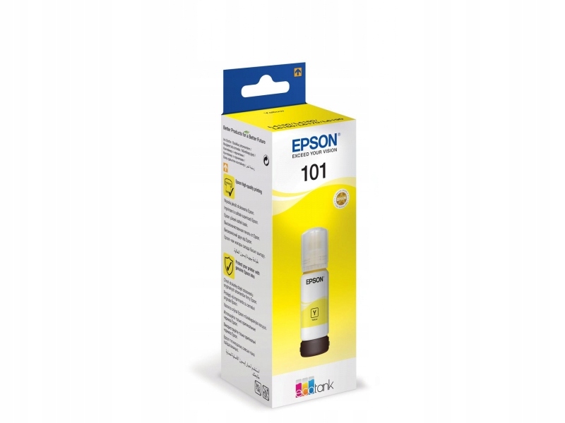 

Tusz Epson 101Y Yellow C13T03V44A 70 ml Oryginał