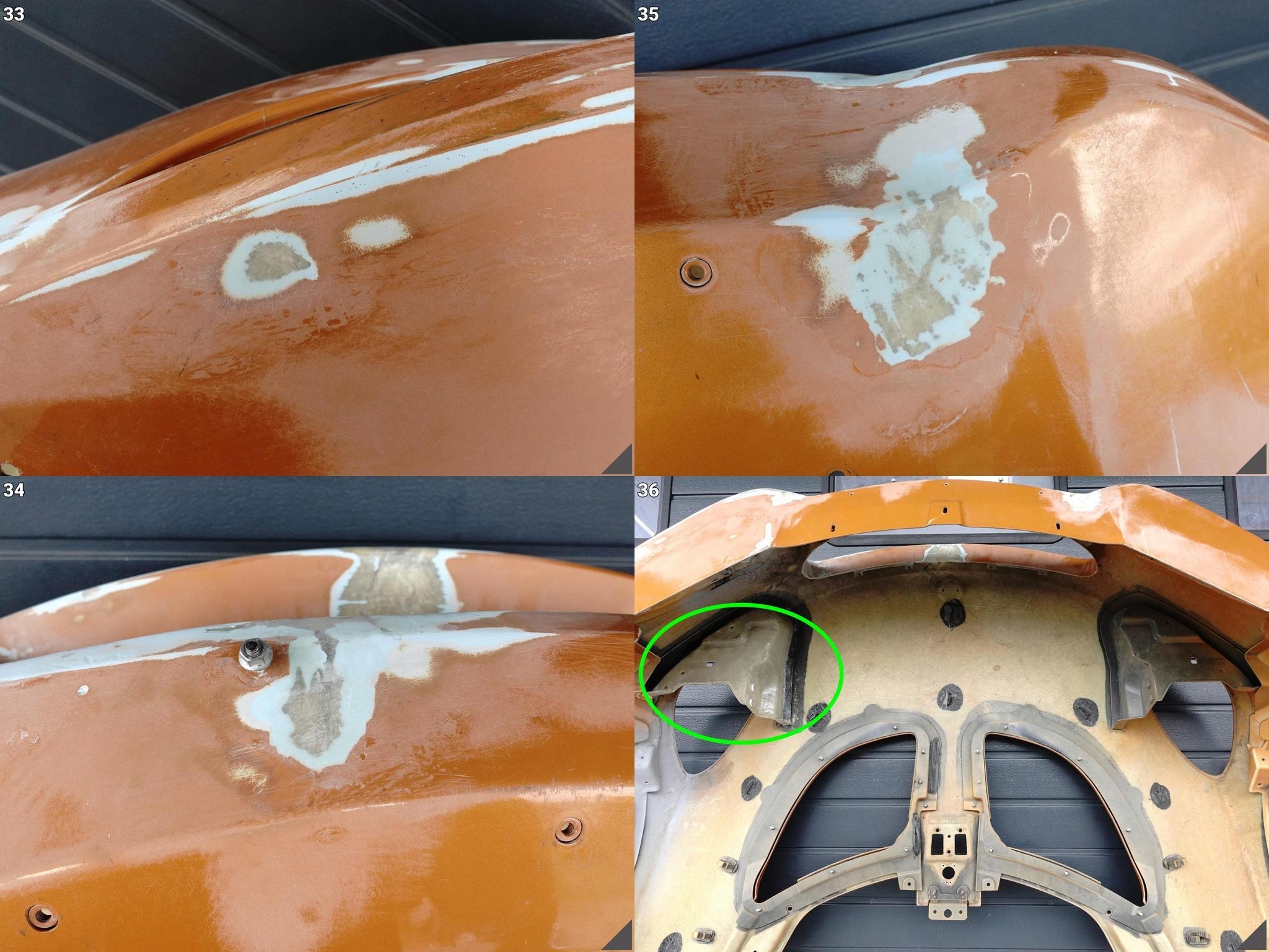 LOTUS ELISE S3 10-17 cofano Coperchio Paraurti FRONTCLAM SCATOLA