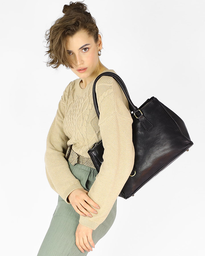 Torebka damska kuferek SKÓRZANY Marco Mazzini Płeć kobieta