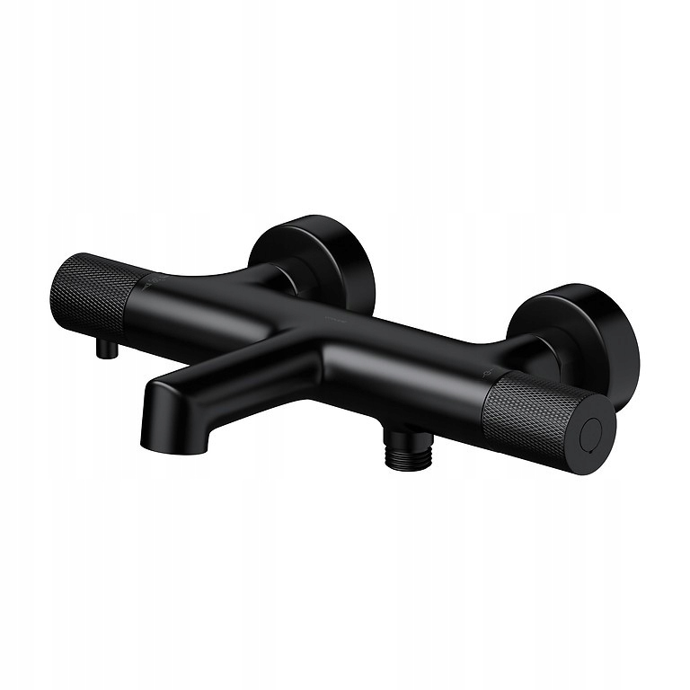 Termostatická Nástěnná Vanová Baterie Zen By Cersanit, Černá (S951-566)