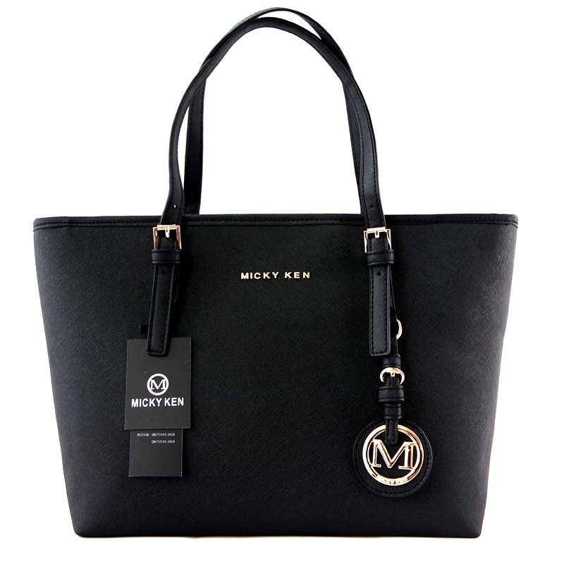 

Torebka Klasyczna Shopper Na Ramię C124 Czarna