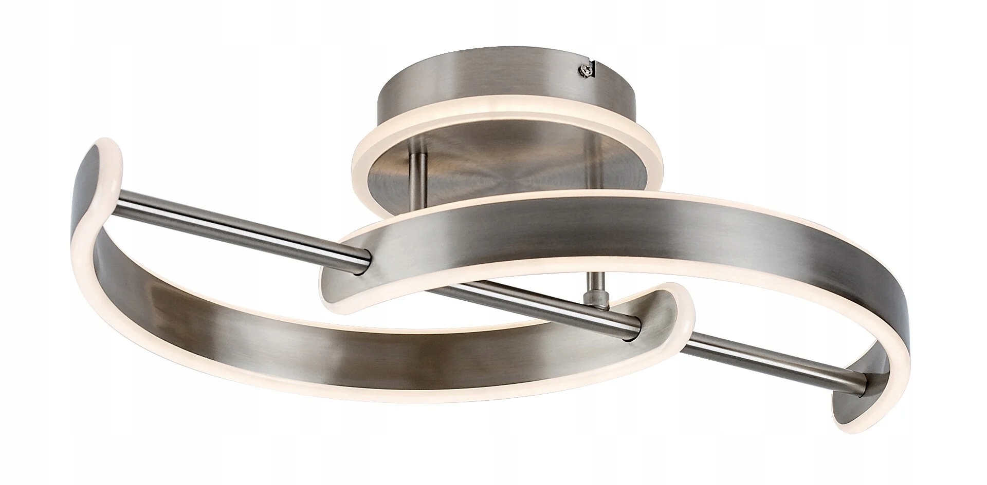 Moderná stropná lampa chrómová do obývacej izby, spálne, Led 30 W Jarnelle Rabalux