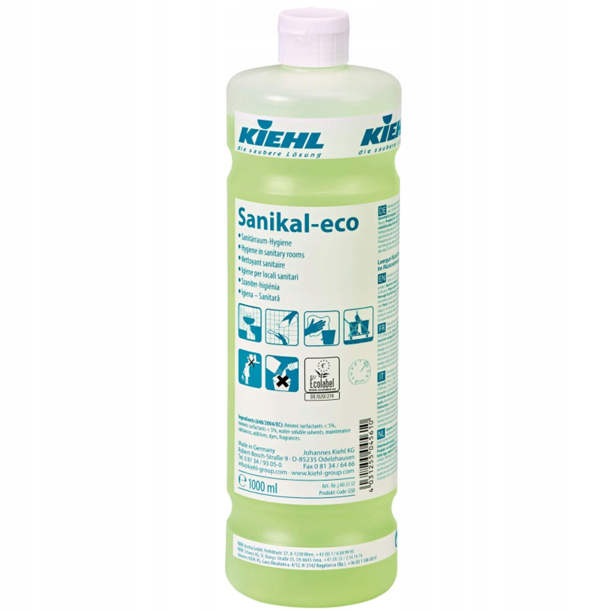 

Kiehl Sanikal Eco Higiena w Sanitariatach 1 L