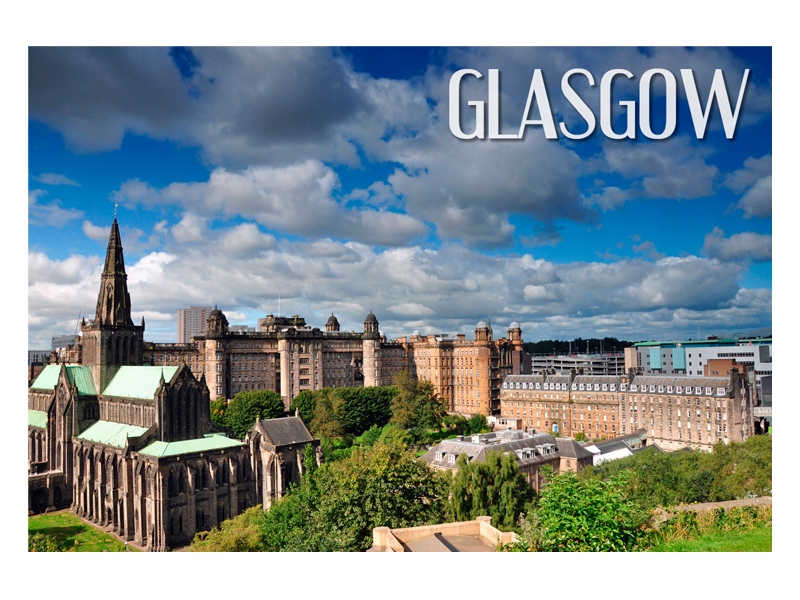 

Glasgow Katedra Kościół Magnes na lodówkę
