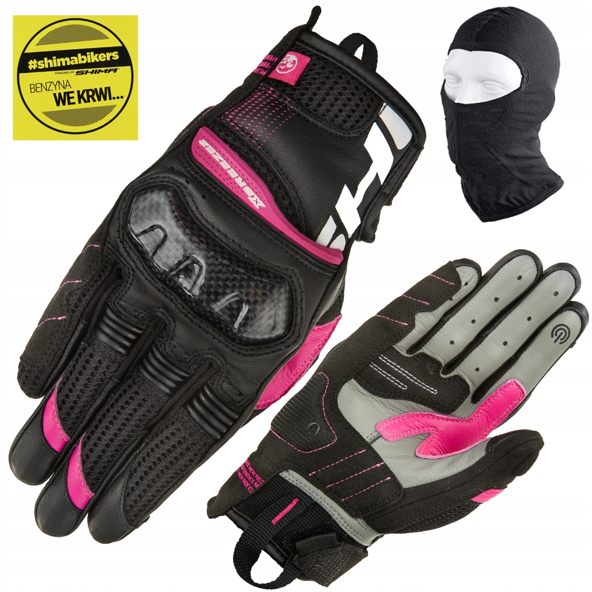Motocyklové Rukavice Shima X-breeze 2 Dámske Krátke Mestské Darček