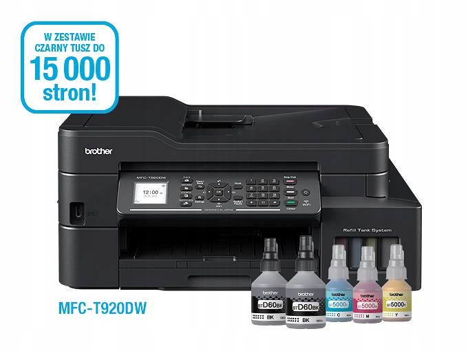 Brother MFC-T920DW 4w1 Dupleks WiFi ADF Model MFC-T920DW InkBenefit Plus