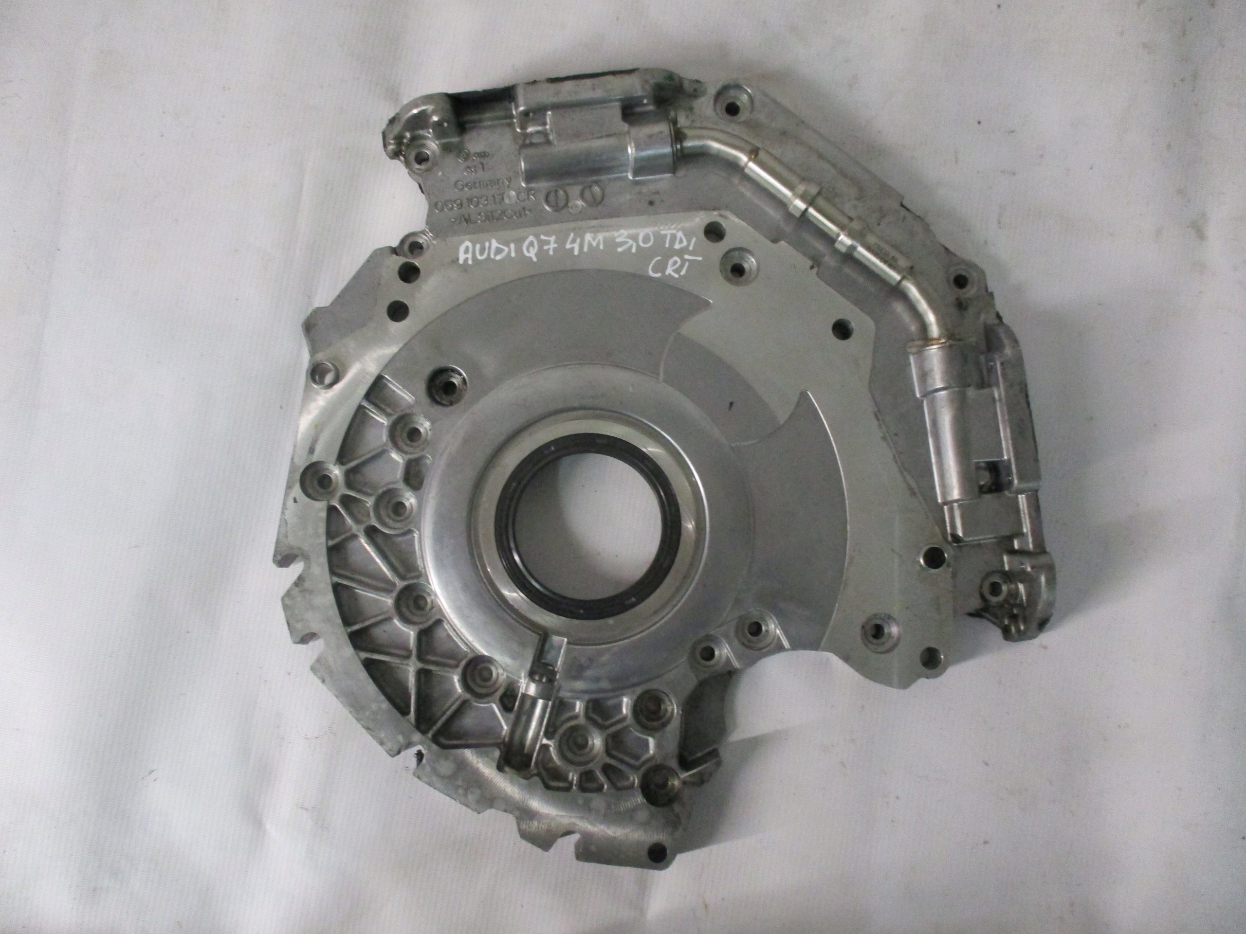 Blende Abdeckung des Zahnrads Audi Q74M 3,0 TDI CRT 059103171CR