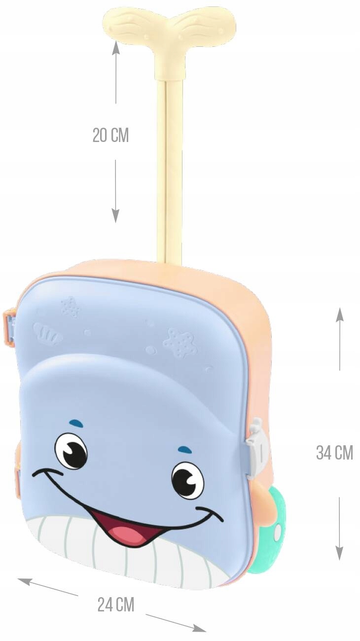 ZESTAW DO ZABAWY W PIASKU WODZIE W WALIZCE KONEWKA FOREMKI 8el MOCHTOYS Marka Mochtoys