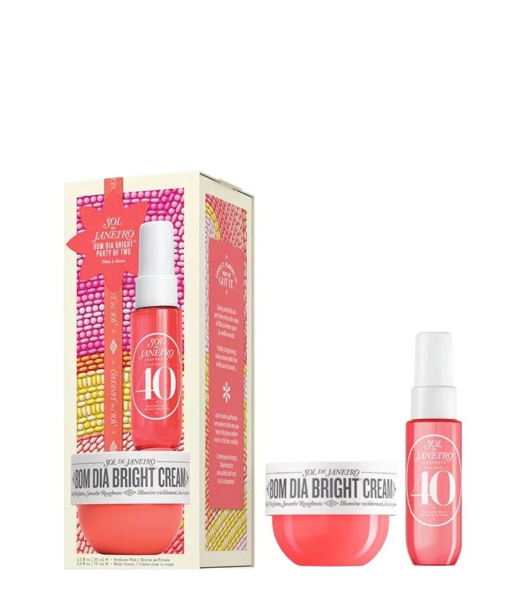 Sol de Janeiro Bom Dia Bright Party of Two Zestaw Krem Mgiełka Cheirosa 40