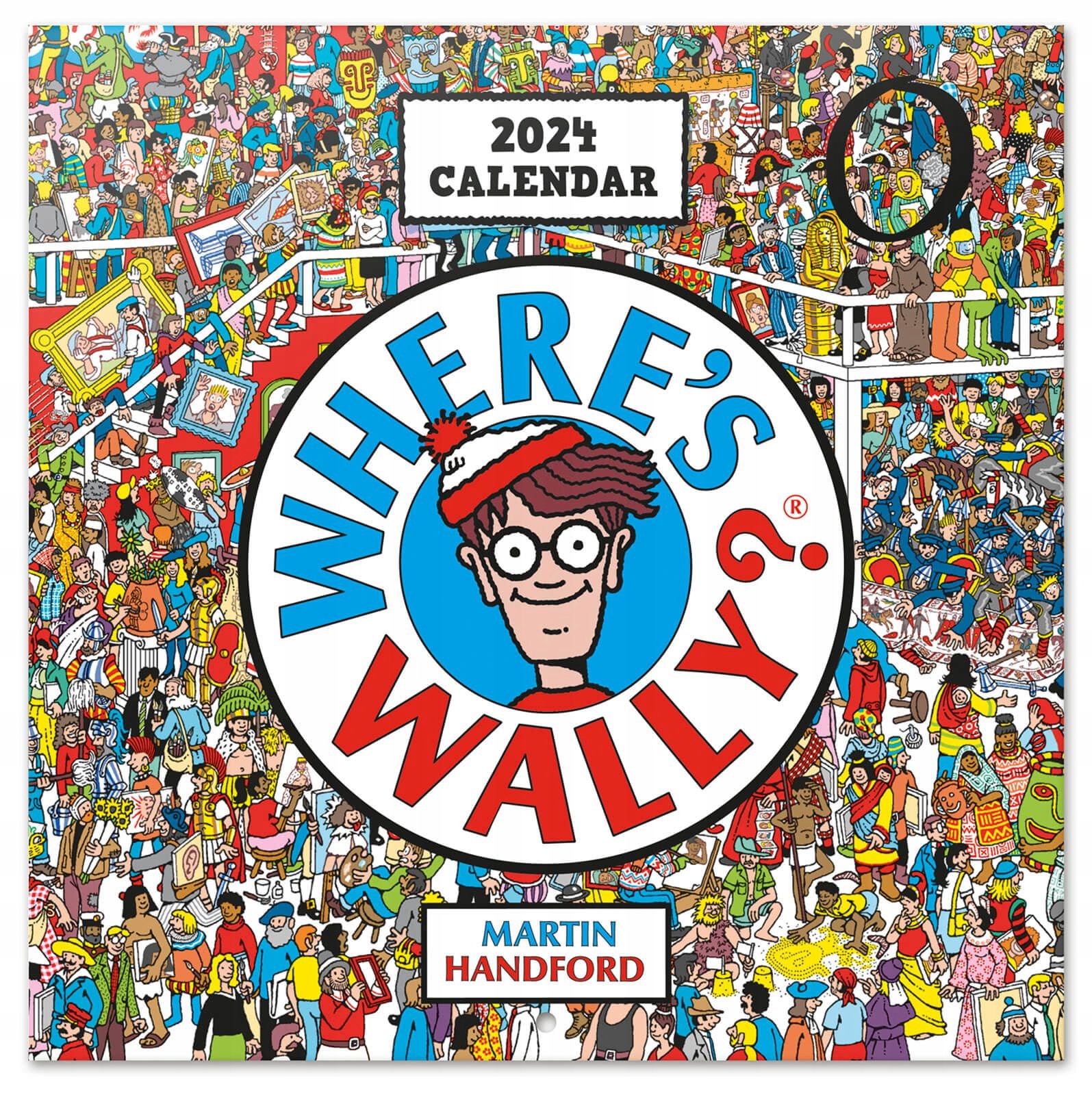 Kalendarz 2024 Gdzie jest Wally? ścienny kalendarz 14216522348 Sklepy
