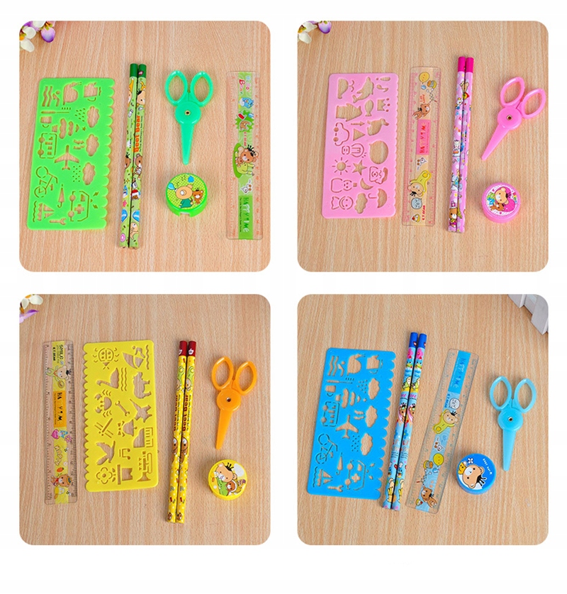 Organizer przybornik na biurko z akcesoriami 7 el Bohater brak