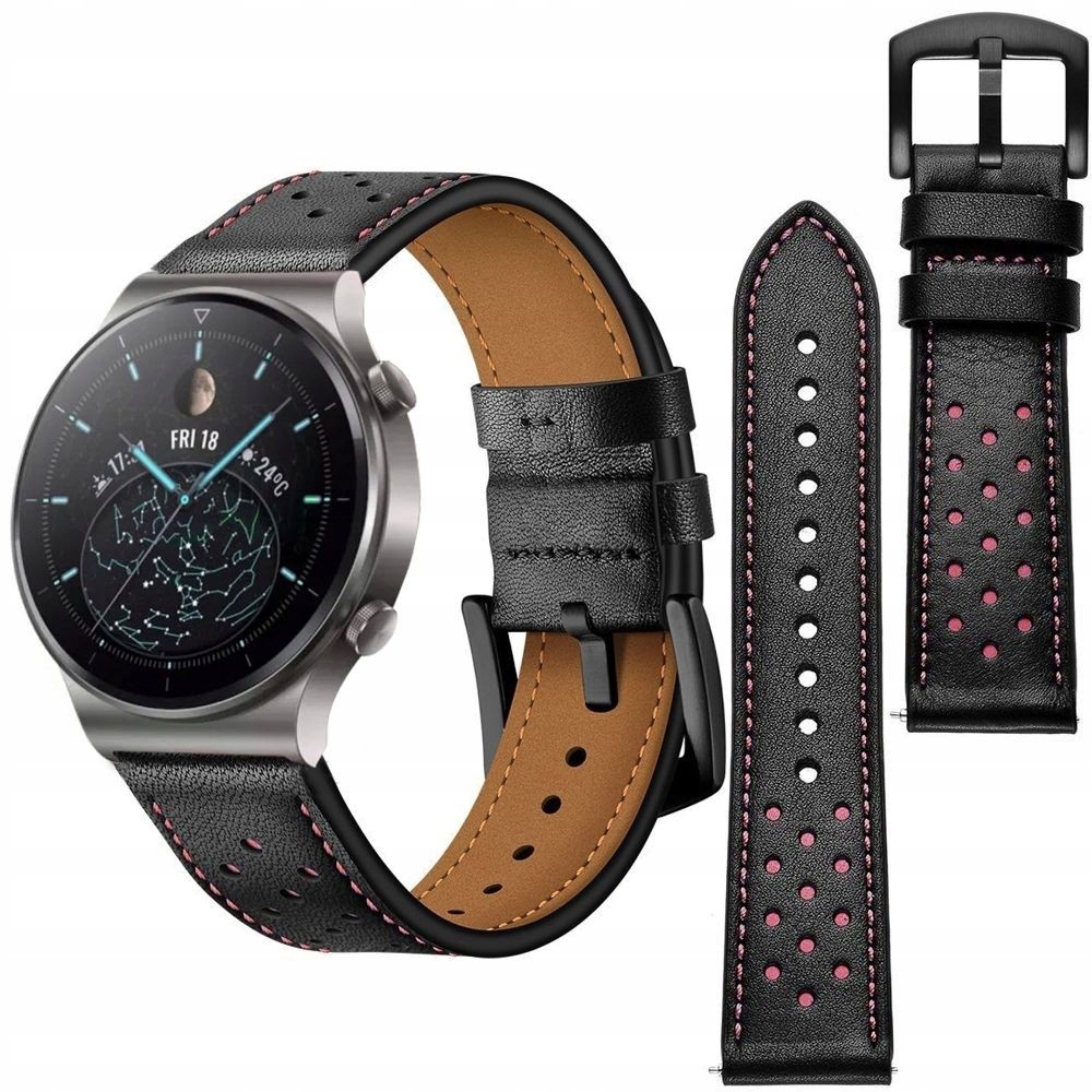 

Skórzany Pasek Leather do Huawei Watch GT2 Pro