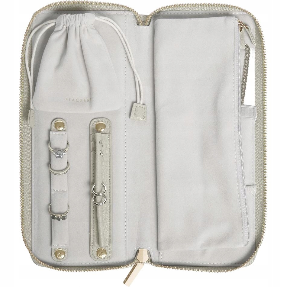 Pouzdro na cestovní šperky, zasouvací (béžové) Travel Stackers