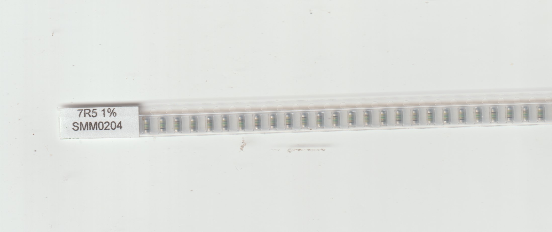 [100szt] 7R5 1% 50ppm rezystor Smd minimelf SMM0204 Draloric low noise