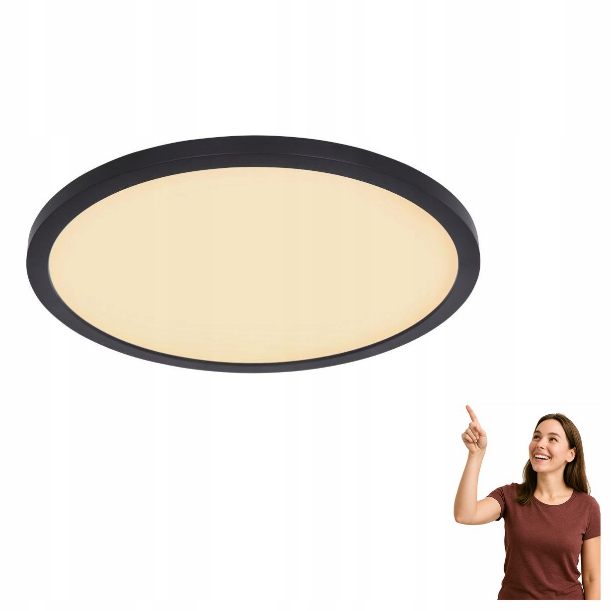 Led Stropné Svietidlo 24W Sapana 41562-24B Globo