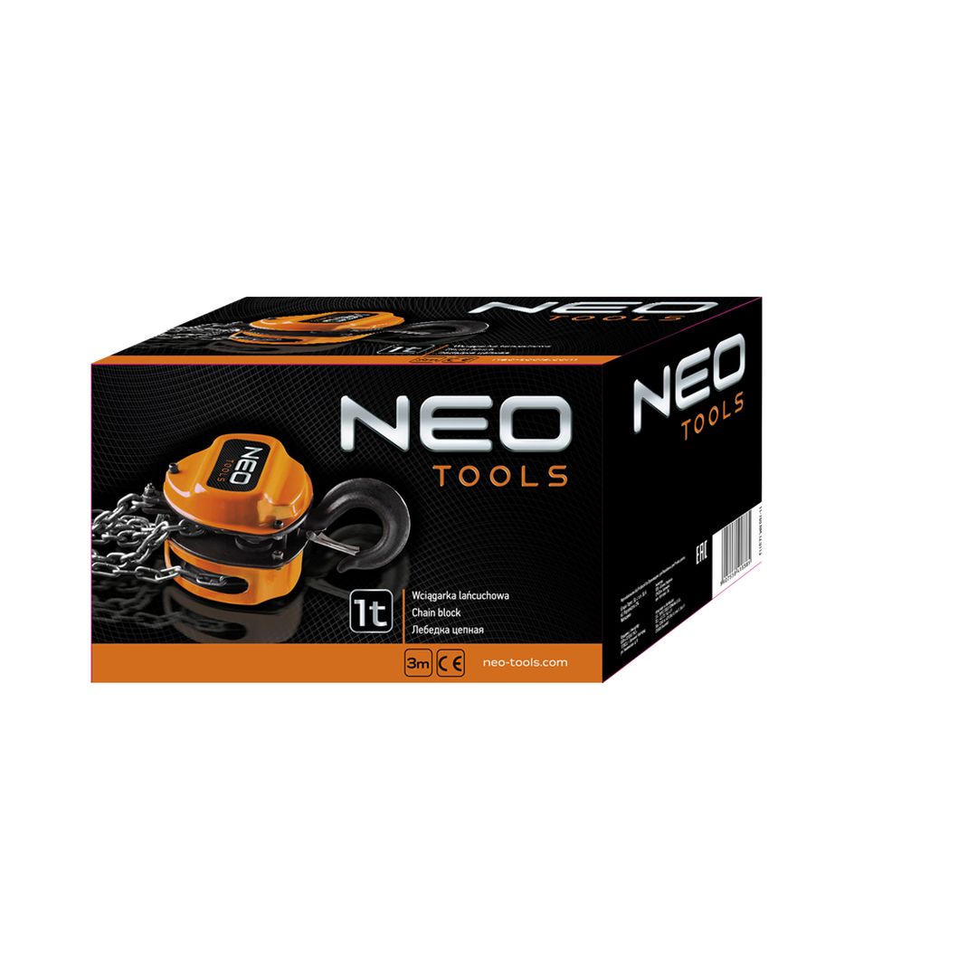 Wciągarka łańcuchowa 1t 3m NEO 11-760 Kod producenta 11-760