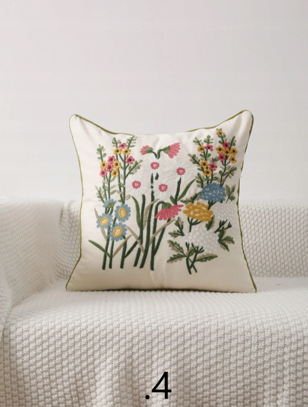 POSZEWKA NA PODUSZKE Z HAFTEM NOWOŚĆ! SUPER JAKOŚĆ