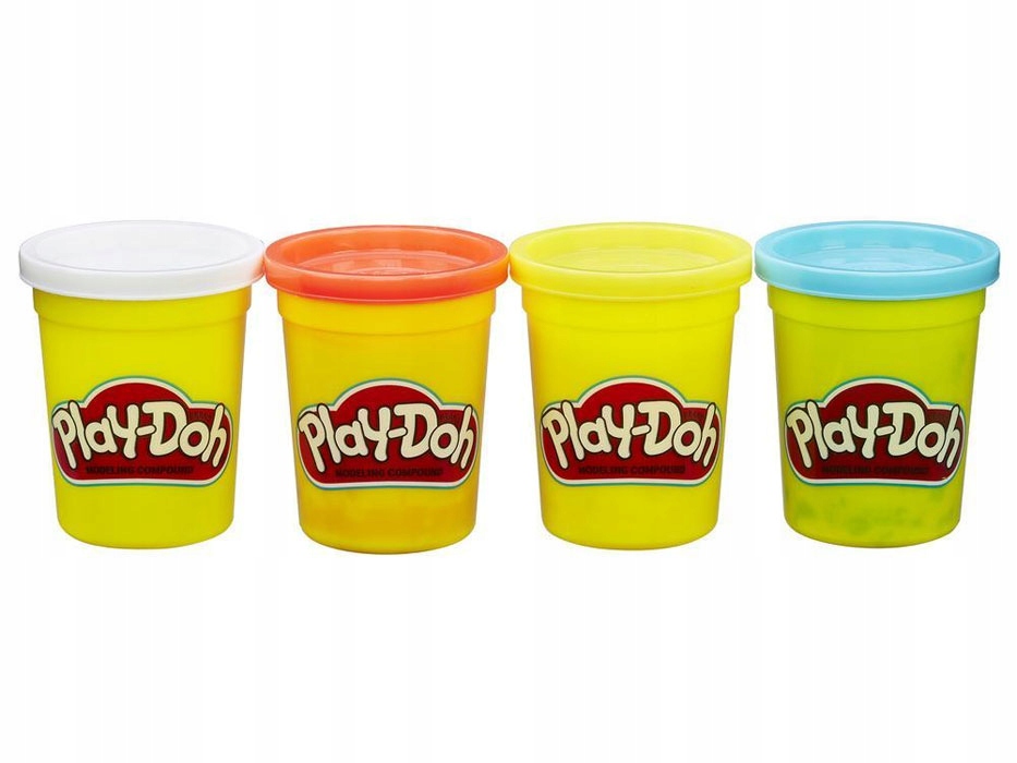 PLAY-DOH Torta Tuby 4-pack Classic B6508