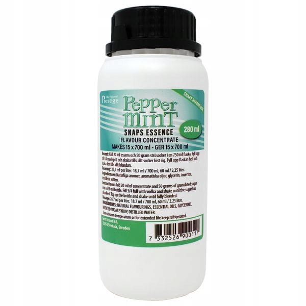Zaprawka Prestige Pepper Mint 280ml miętowa bezbarwna