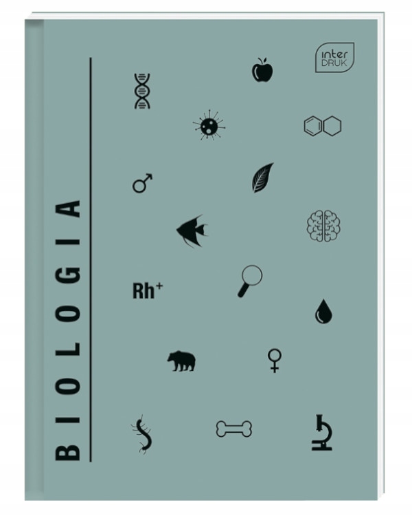 Zestaw brulionów tematycznych 9 sztuk A5 80 kartek Marka Interdruk