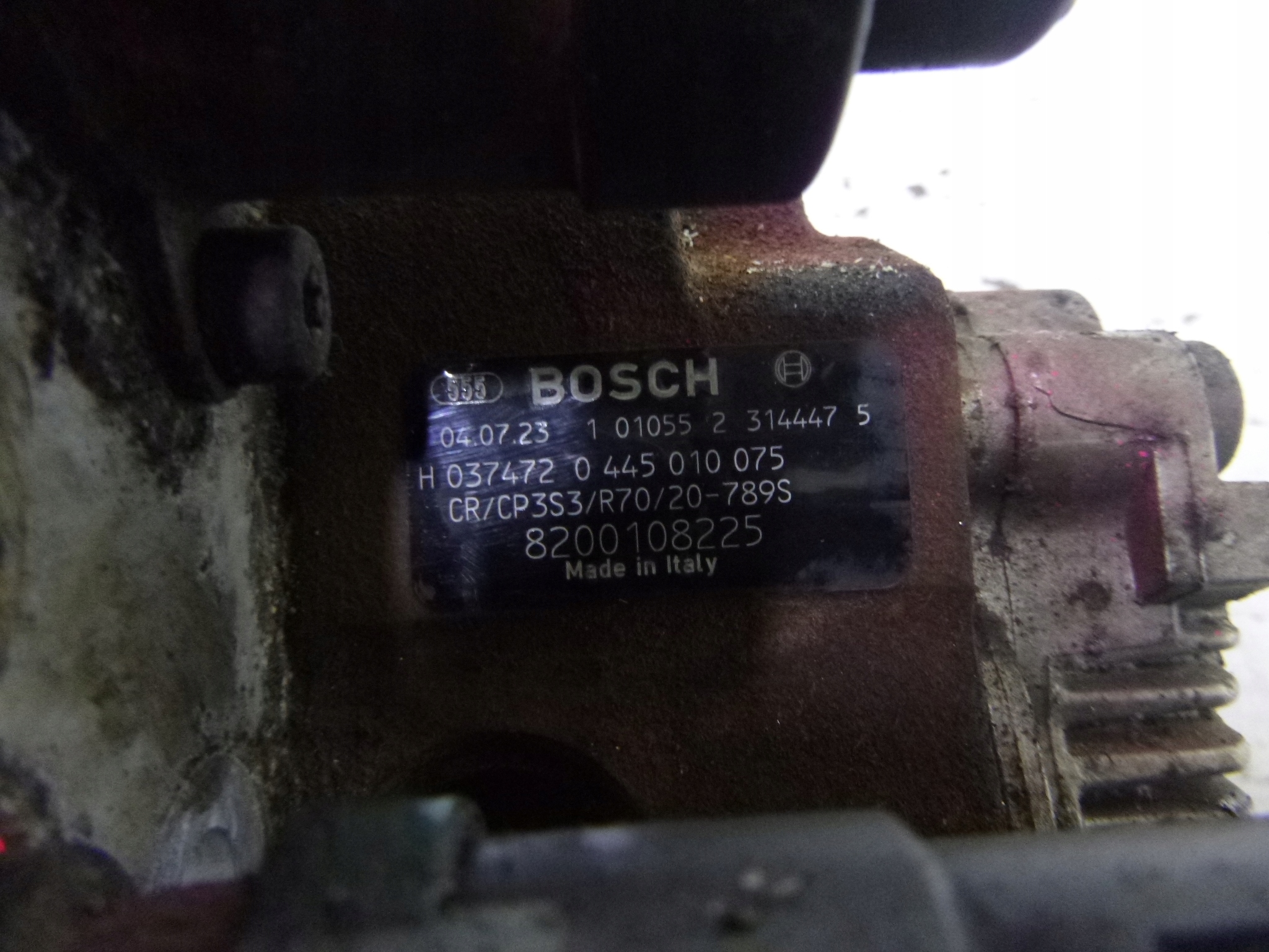 injection pump Renault Scenic II 1.9DCi 2004r.