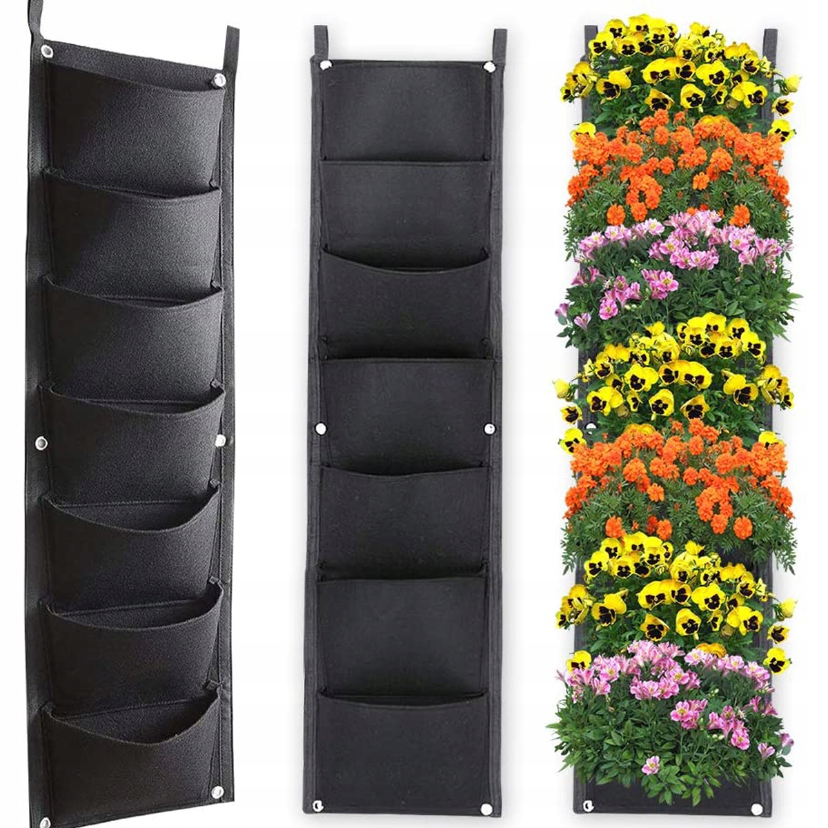 

Montowane Na Ścianie Filcowe Torby DoUprawy Roślin