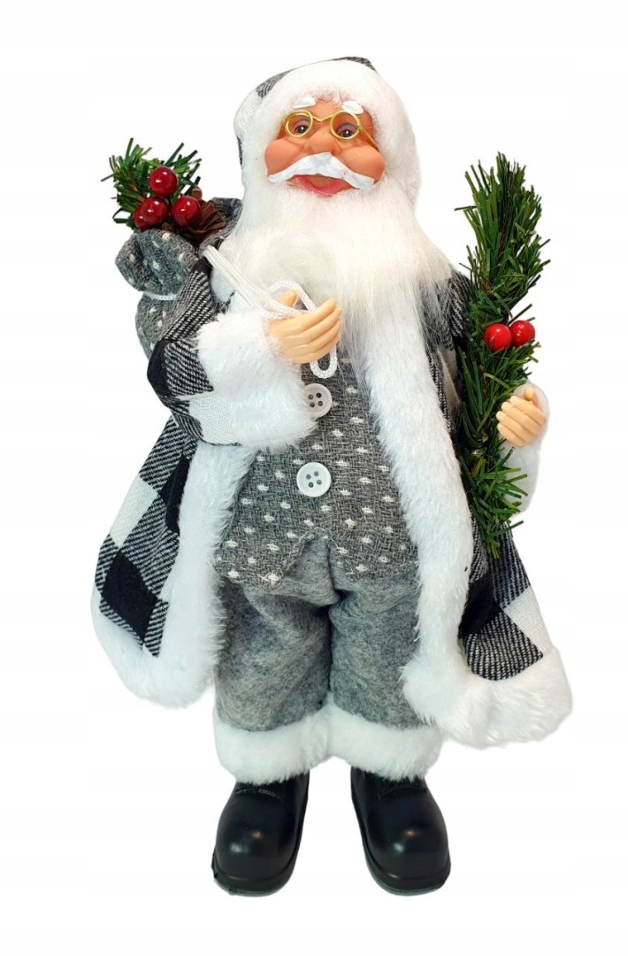 ŚWIĘTY MIKOŁAJ FIGURKA ZABAWKA 30cm MIKOŁAJEK Marka bez marki