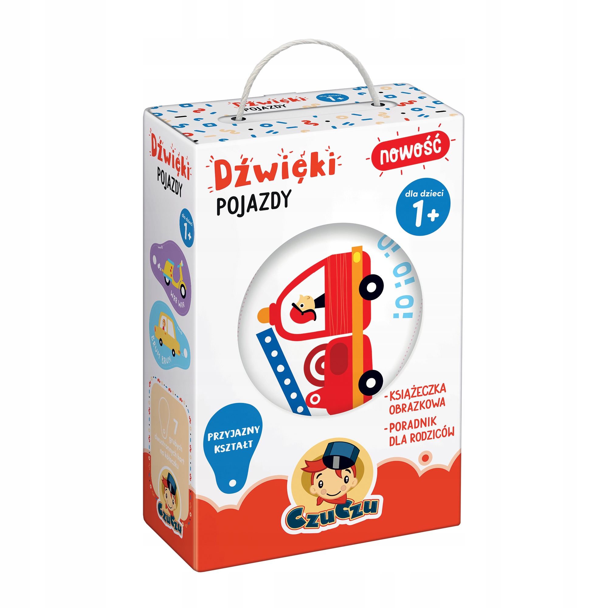 

CzuCzu Pojazdy książeczka na kółeczku 1+