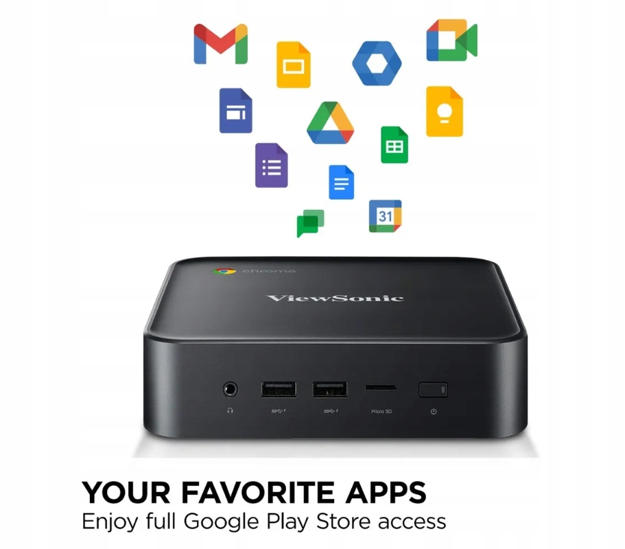 KOMPUTER OPS DO MONITORÓW VIEWSONIC VIEWBOARD NMP760 CHROMEBOX VAT 0% Seria Intel Celeron