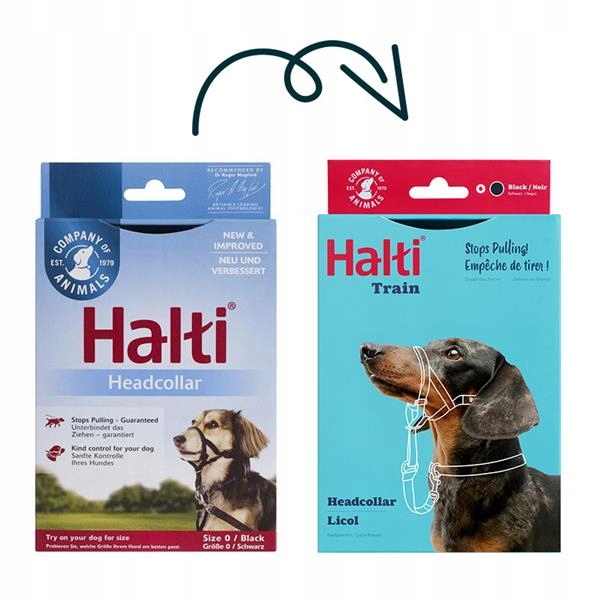 Levně Ohlávka nylon Halti vel. 0 trpasl. pudl, jorkšír Coa