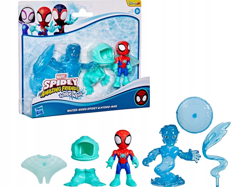Figurki Spidey i super-kumple Water-Webs Spidey i Hydro-Man G14635X0