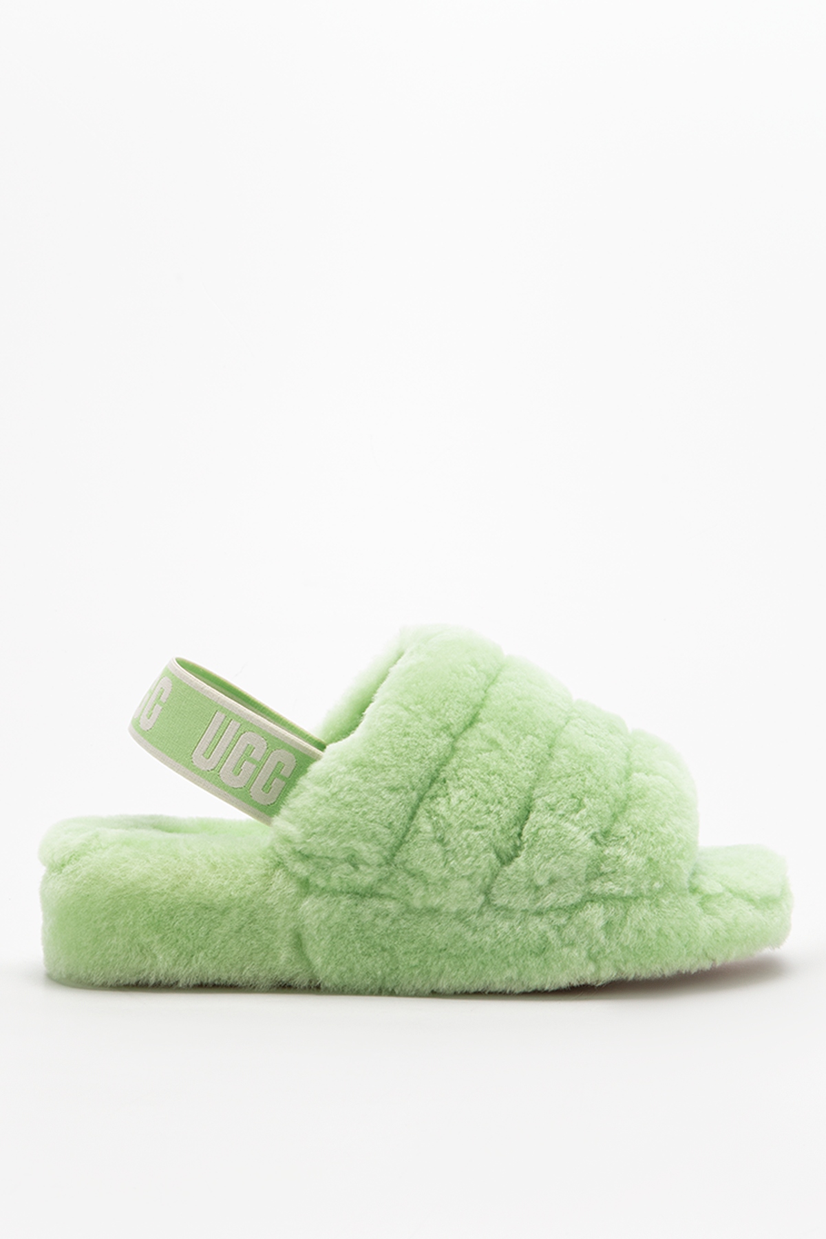 Dámské Pantofle Ugg W Fluff Yeah Slide Parakeet Green 1095119-PTGN 40