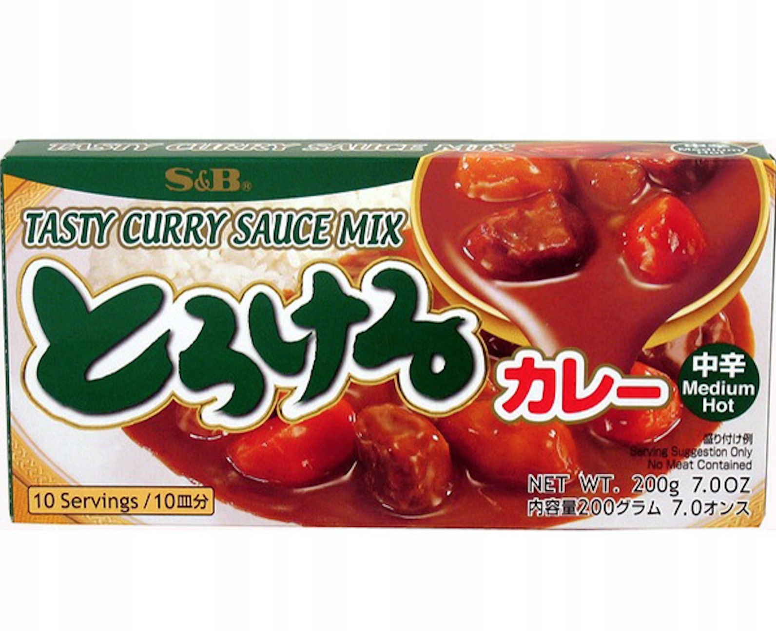 

S&b Torokeru Curry Japońskie śr. ostre 10 p.