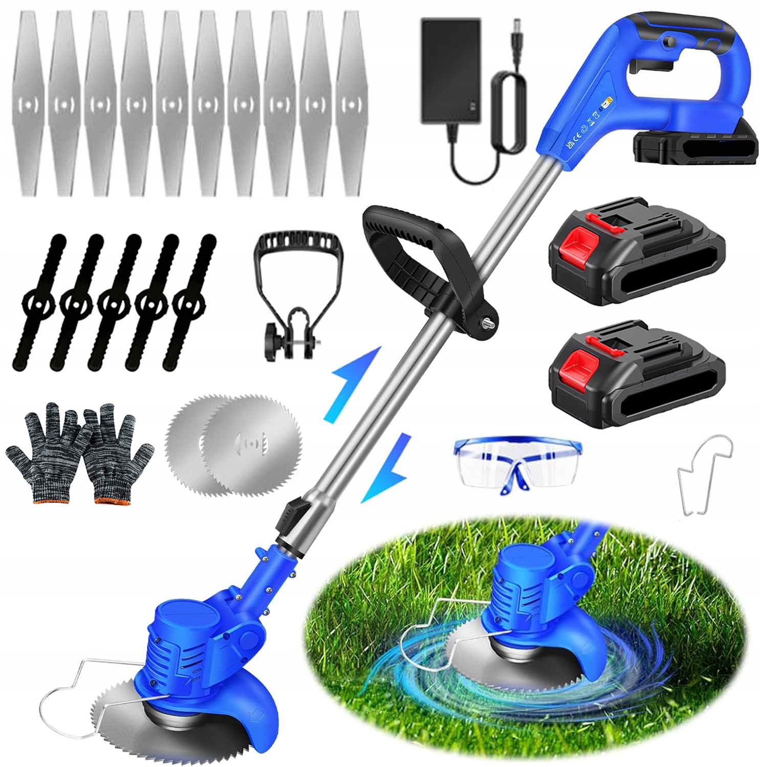 Elektrická Sekačka Ruční, Nastavitelná Délka, Řezačka 2AKU