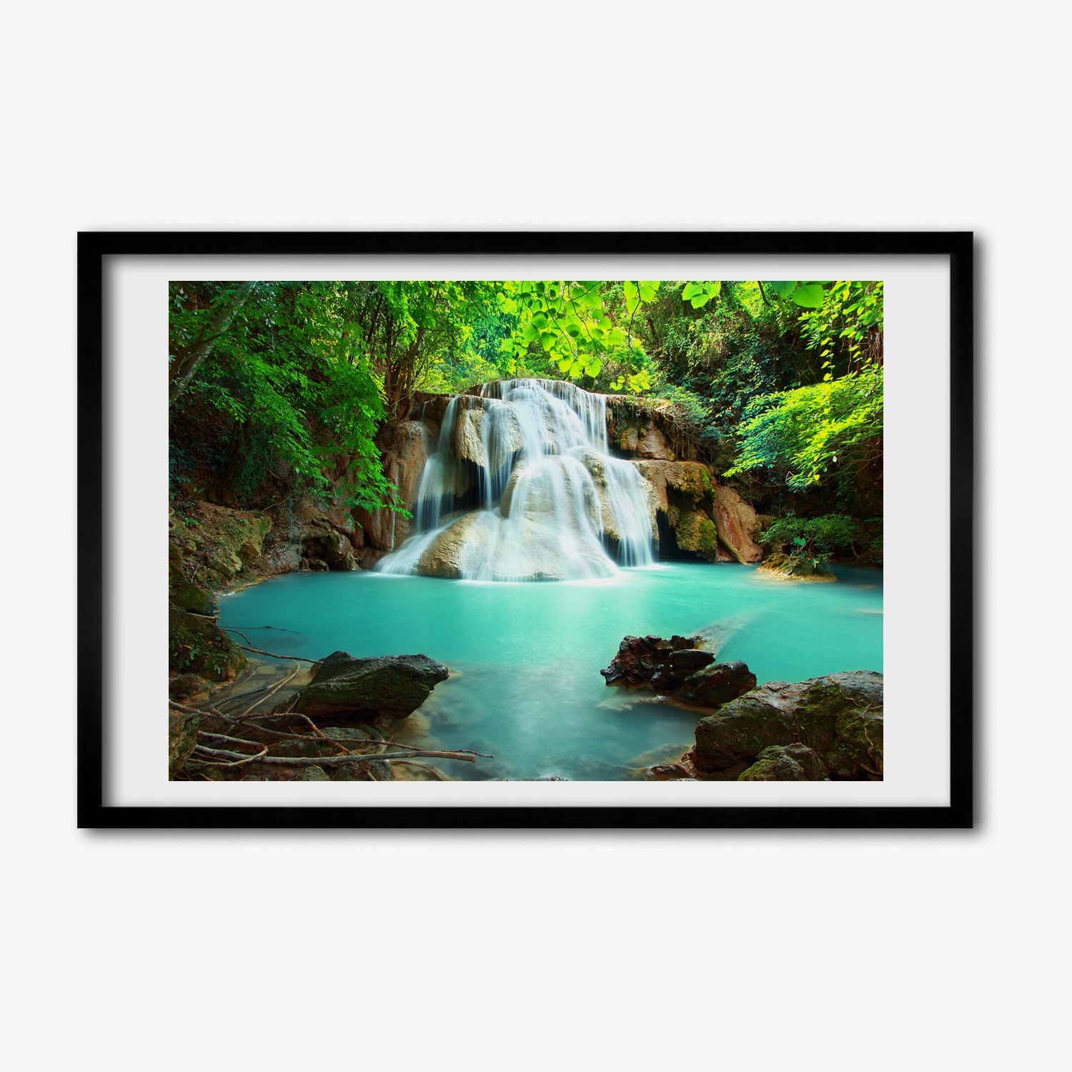 Velký závěsný fotoobraz do obývacího pokoje Kaskáda 60x40