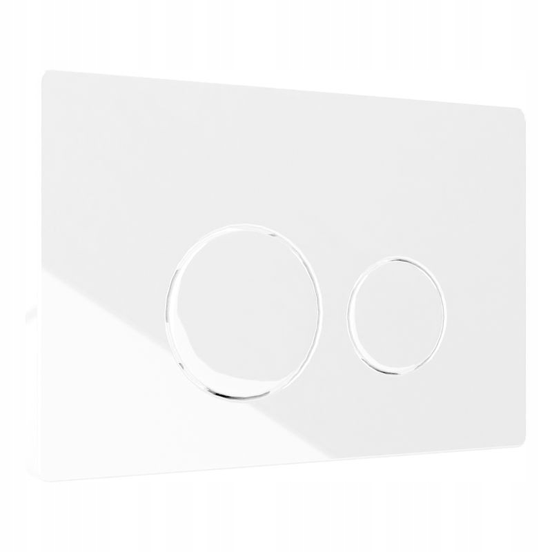 Tlačítko pro stojan Lav 200.4.1 Bílé, geometrické. Design, Abs Vysoká kvalita