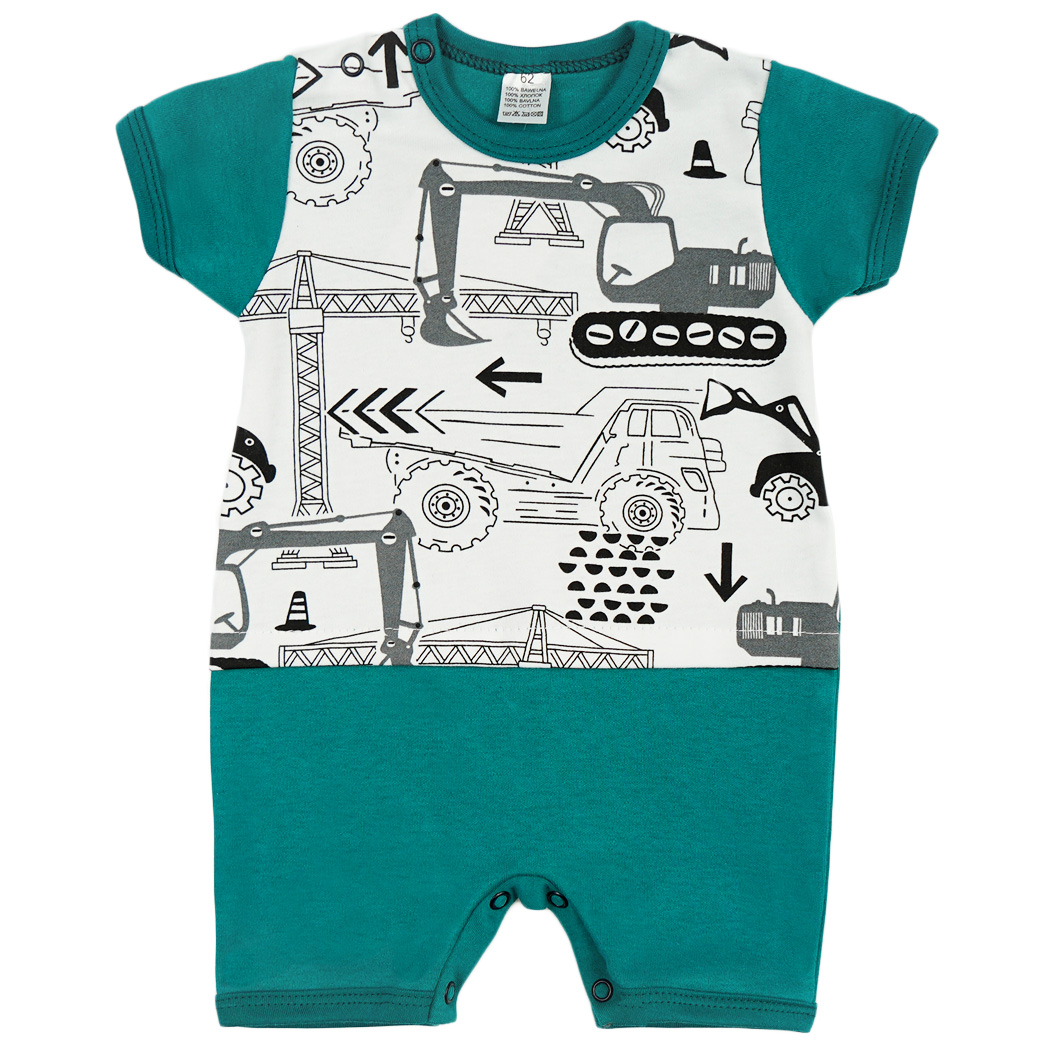 RAMPERS LETNI r.80 butelkowy w koparki w386b LATO