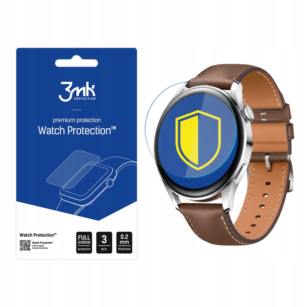 3MK Watch Protection Arc Do Huawei Watch 3 Ochrona Szkła Z Wzmocnioną