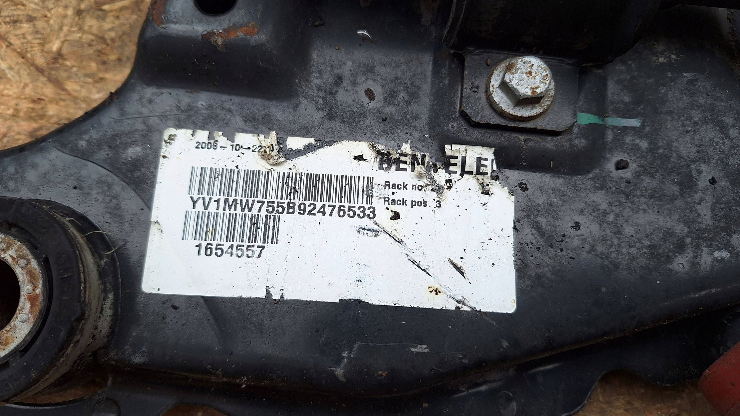 axle beam subframe axle beam sider front FORD FOCUS MK2 C-MAX MK1