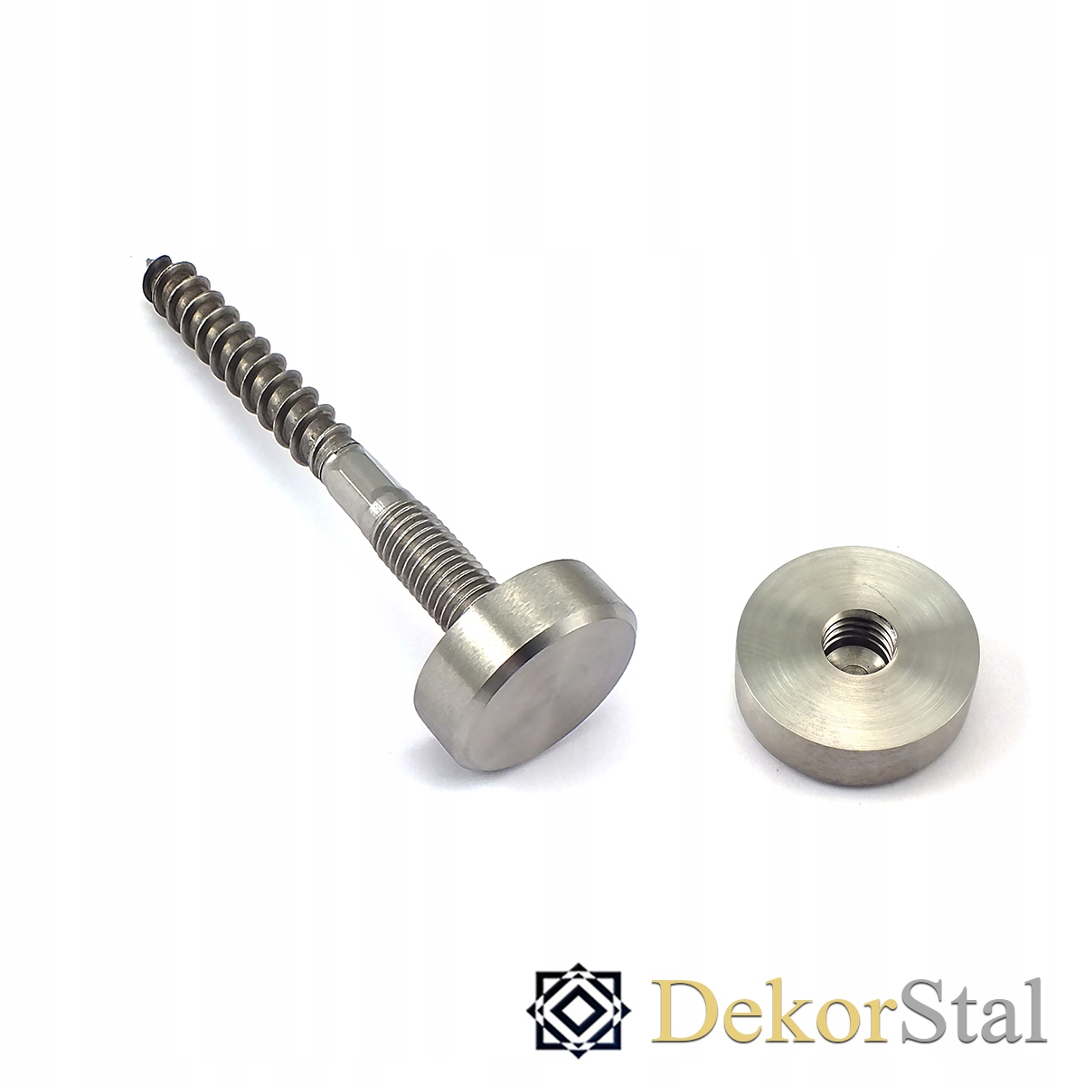

Nakrętka do szkła ø 40 mm gwint M8 Inox 304 szlif