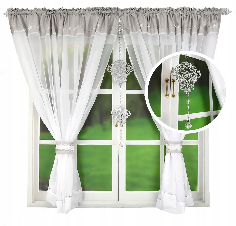 

Firana Gotowa Panel Cyrkonie Firany Panele Woal