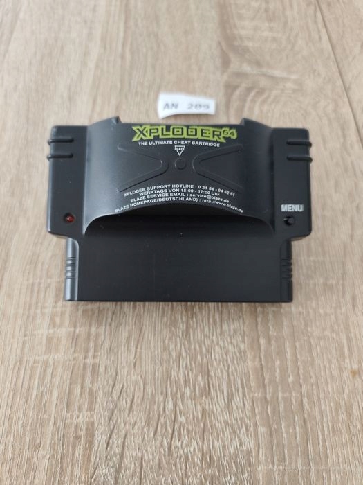 XPLODER 64 do Nintendo 64 CHEAT Cartridge