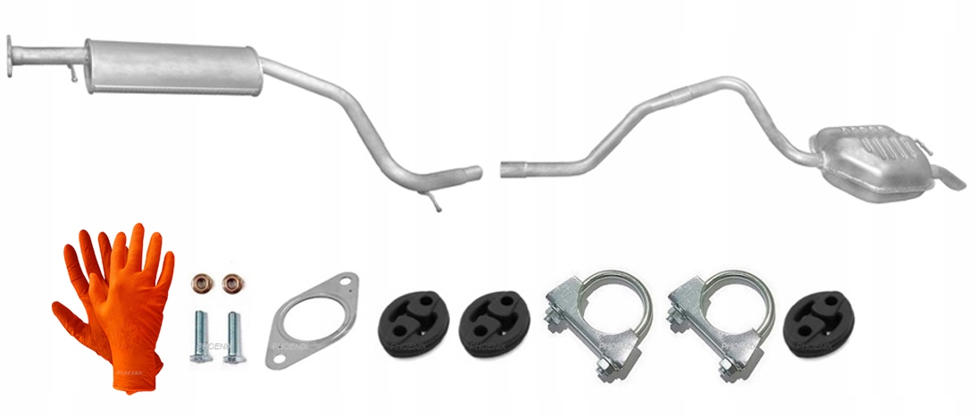 Ford Mondeo MK3 1.8i 16V 81-92kW (2000-2007) Kombi Tlumič Středový Koncový