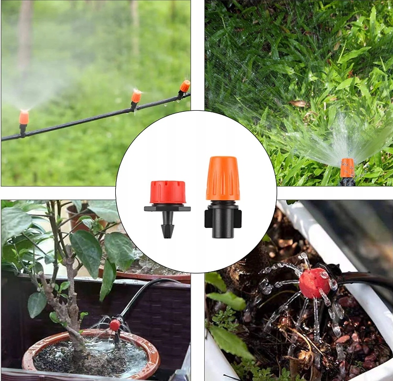 ZESTAW NAWADNIANIA KROPELKOWEGO Roślin SYSTEM AUTOMATYCZNY 103el 20m #007 Kod producenta 5905247737977