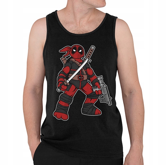 TANK TOP FILMOWE NINJA DEADPOOL