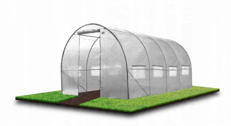 

Tunel Ogrodowy Foliowy Szklarnia Folia 6x3m 18m2