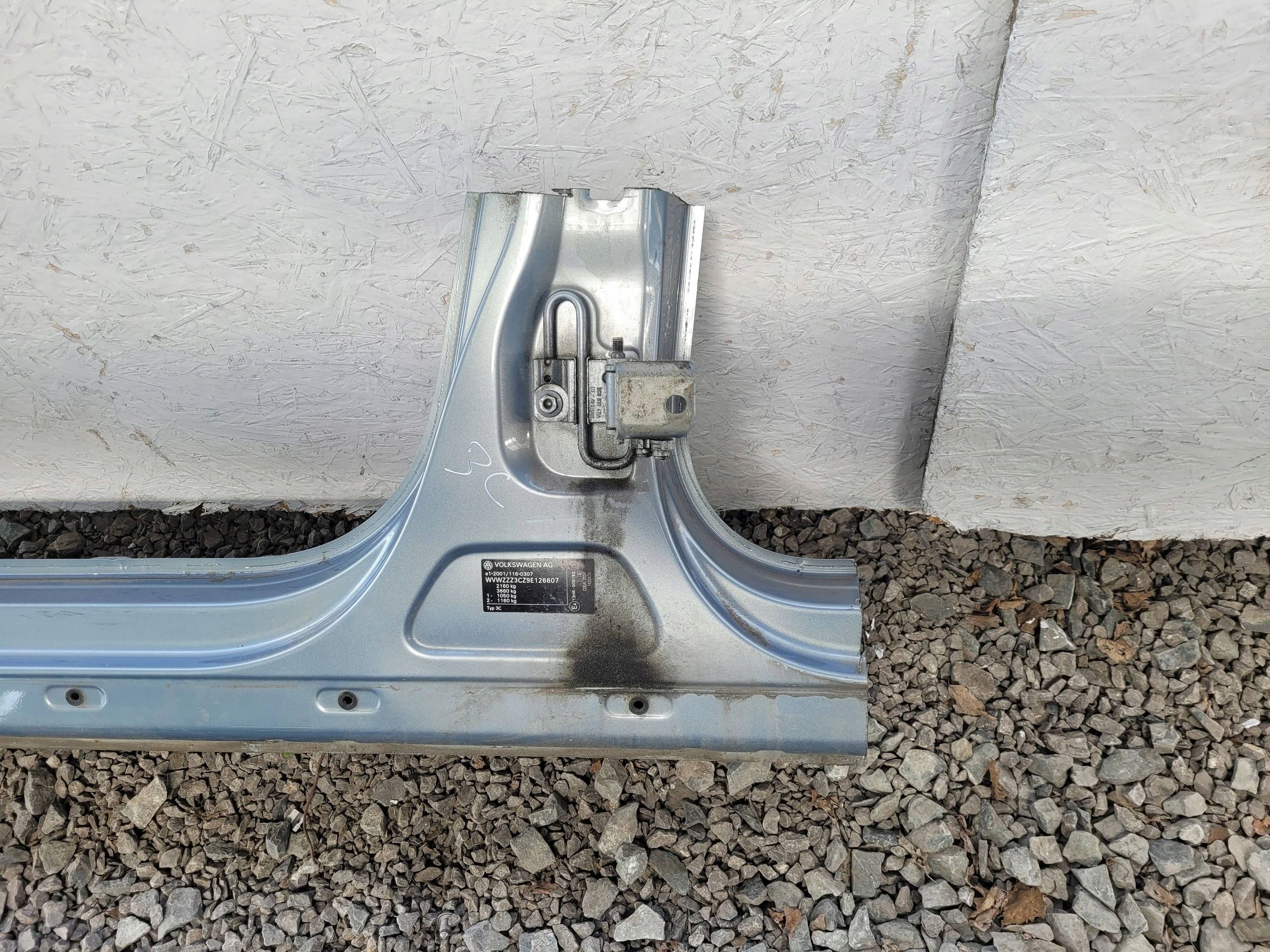 VW PASSAT B6 KOMBI 3C0 05-10r quarter threshold pillar left LC7Z