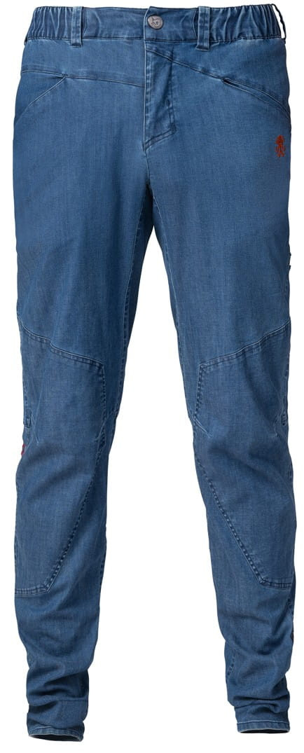 Kalhoty Rafiki Crimp denim modré L