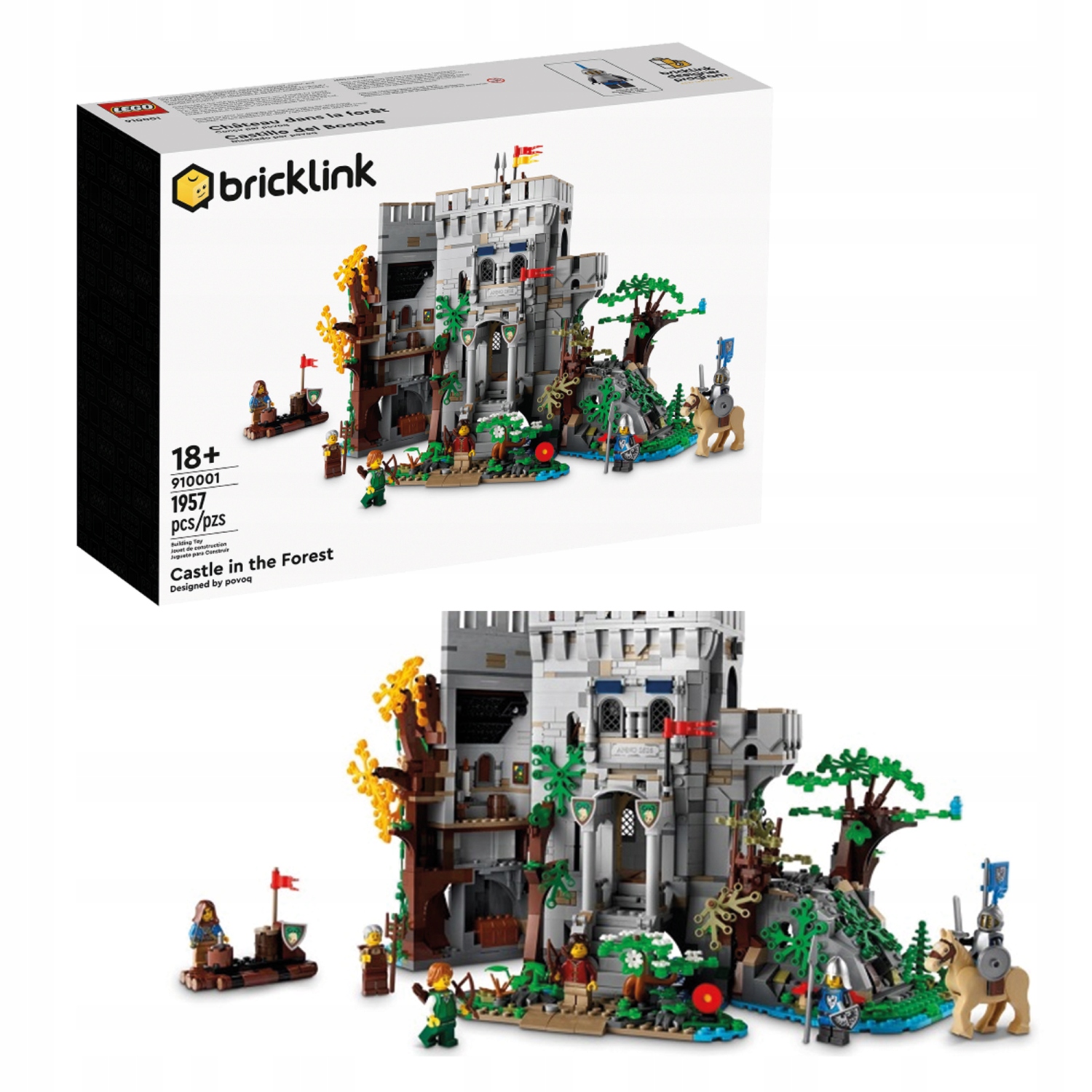 Lego 910001 BrickLink Designer Program Castle in the Forest